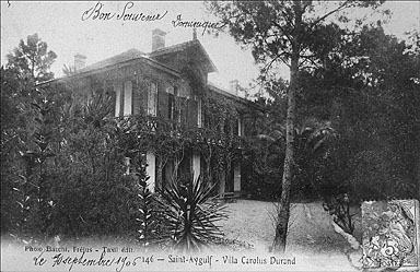 Vue d'ensemble. Villa dtruite.