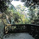 Le petit belvédère au nord-ouest de la villa.