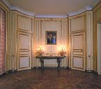 1er étage. La salle à manger. Vue axiale prise vers l'est.