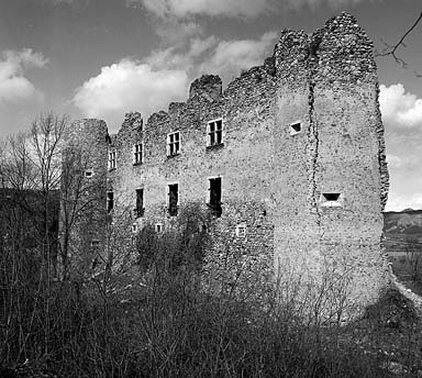 Bâtiment A, façade ouest.