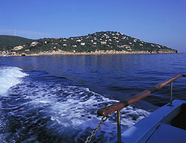 Le village pris de l'ouest.