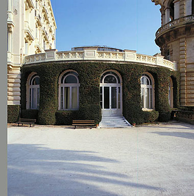 Ancien salon. Elévation extérieure.
