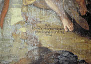 Détail de la signature.