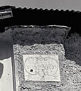 Inscription gravée dans l'enduit du chevet : 1777/AB FB LB/François/Guernerius/fecit.
