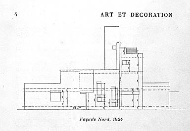 Logis initial. Façade nord.