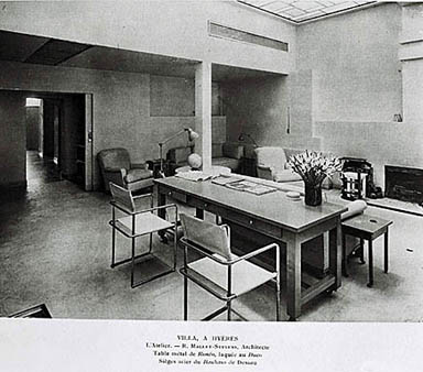 Logis initial. Rez-de-chaussée. Le grand salon dit l'atelier.