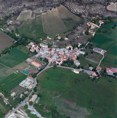 Vue aérienne.