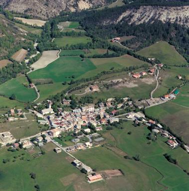 Vue aérienne.