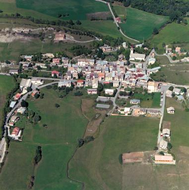 Vue aérienne.