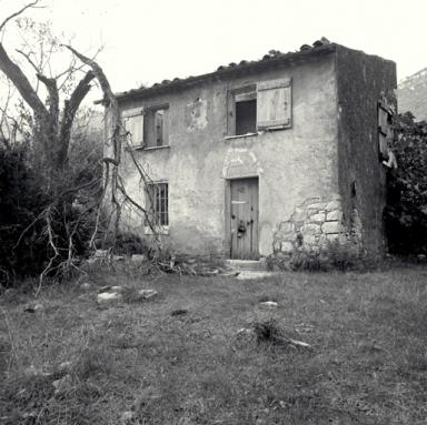 Le logis, faade antrieure.