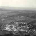 Vue aérienne prise du sud.