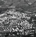 Vue aérienne prise du sud-est.