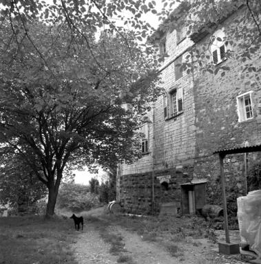 Faade nord de la maison de matre.