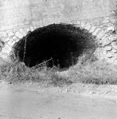 Entrée du four.