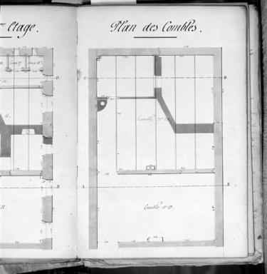Plan des combles.