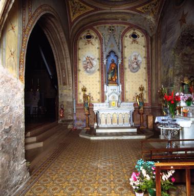 Vue d'ensemble de la chapelle de saint Joseph.