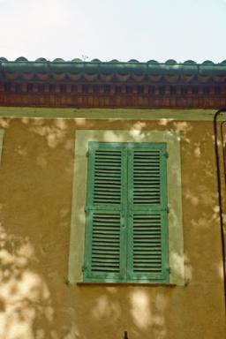 Détail de la corniche.