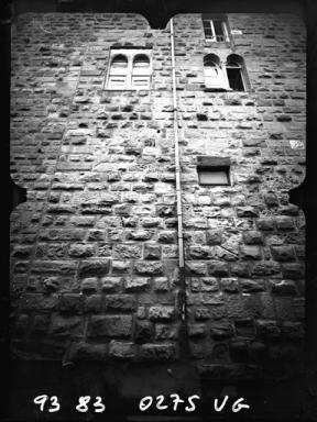 Elévation est, travées 2 et 3. Cliché photogrammétrique droit.