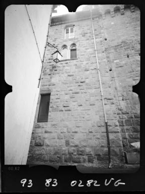 Elévation est, travée 6. Cliché photogrammétrique gauche.