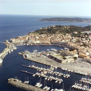 Vue aérienne.