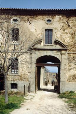 Bâtiment C, aile est, élévation sud.