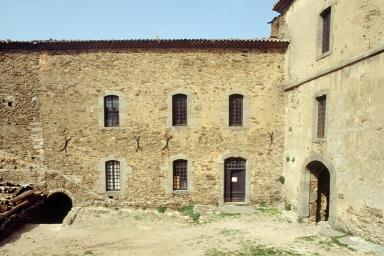 Bâtiment B, élévation est, partie nord.
