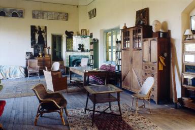 La maison. Premier étage. Atelier B. Vue prise vers l'est