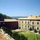 Bâtiment C, élévation sud, travées 1 à 6, vue prise du toit du bâtiment A.
