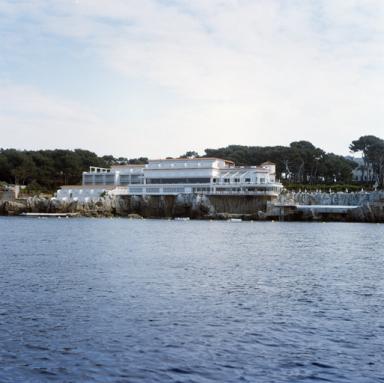 Vue de situation prise de la mer, du sud-ouest.