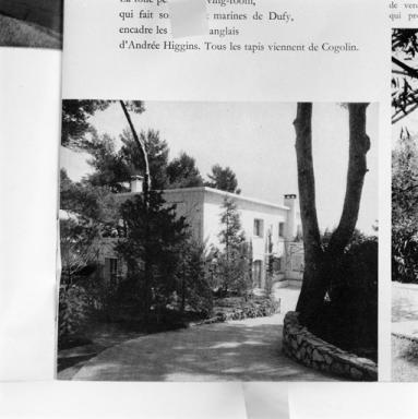 Façade antérieure ouest.