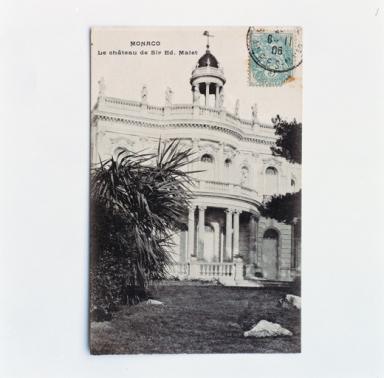 Monaco. Le château de Sir Ed. Malet. (Vue partielle de la façade sud).