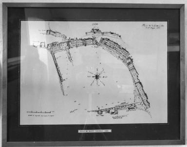 Plan de la ville et du port.