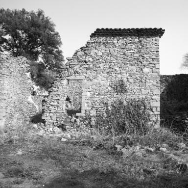 Cellule 8. Logis, élévation ouest.