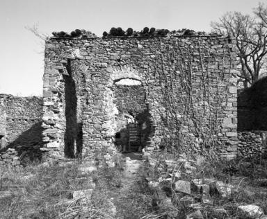 Cellule 9. Maison, élévation ouest, vue géométrale.
