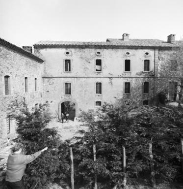 Bâtiment C, élévation sud, travées 1 à 4.