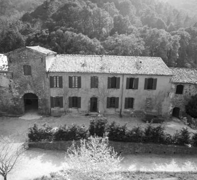 Bâtiment A, corps 2, 3 et 4, élévation nord, vue d'ensemble prise du sud.