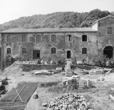Bâtiment A, corps 1, élévation nord,, vue d'ensemble.