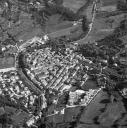 Vue aérienne prise du sud-ouest.