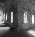 Grand cloître. Intérieurs, angle des galeries sud et est,, vue de volume.