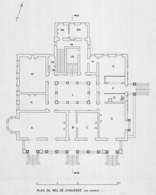 Plan du rez-de-chaussée