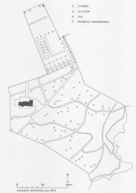arbres repérés en 1970