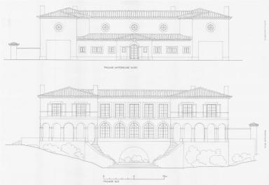 facade antérieure nord et façade sud