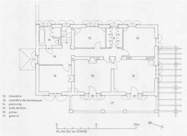plan du 1er étage