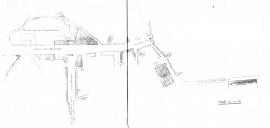 Projet d'aménagement d'un groupe scolaire dans l'ancien couvent des Ursulines : plan de situation