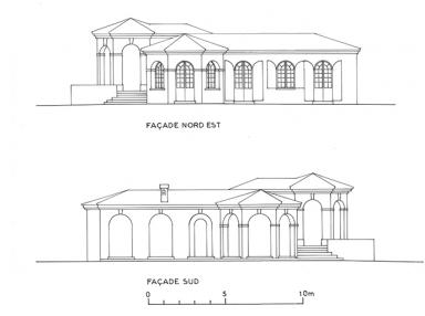 façade nord est et façade sud