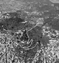 Vue aérienne de situation prise de l'est