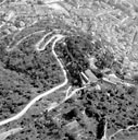Vue aérienne prise du nord-ouest