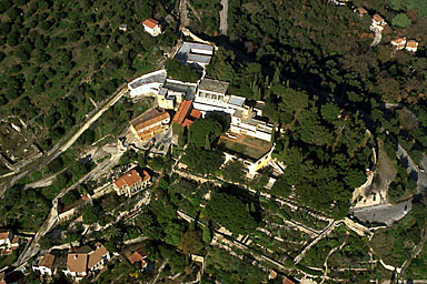 Vue aérienne.