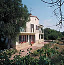 Vue en perspective de la façade sud.