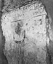 Inscription sur le cadran solaire : La vie passe dans un moment, 1717.